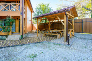 Гостиница Дубок Лермонтово Четырёхместный номер в деревянном коттедже-3